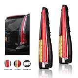 MOSTPLUS LED Tail Lights Rear for 2007-2014 Chevy Tahoe/ 07-14 Chevy Suburban/ 07-14 GMC Yukon/ 07-14 GMC Yukon Denali Set of 2