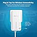 [UPGRADED] HooToo N600 Wi-Fi Range Extender, AV600 Powerline Adapters, Electrical Networking Kit Via Cable & Over Wireless, Standalone Router, One-Button Fast Pairing Operation