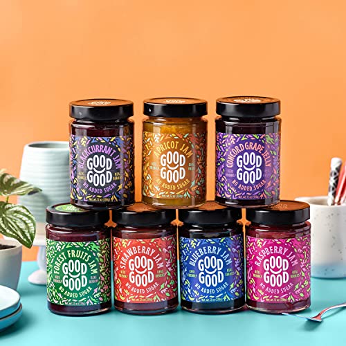 Good Good Assorted No Added Sugar KetoFriendly Jams 3 Pack Blueberry