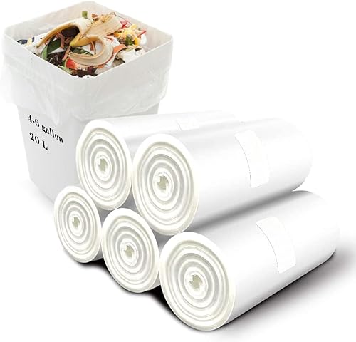 Aoriyar 100 Count Gallon Small Biodegradable Trash Bags 20L