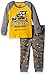 John Deere Boys' Little Pj, Construction Yellow, 7