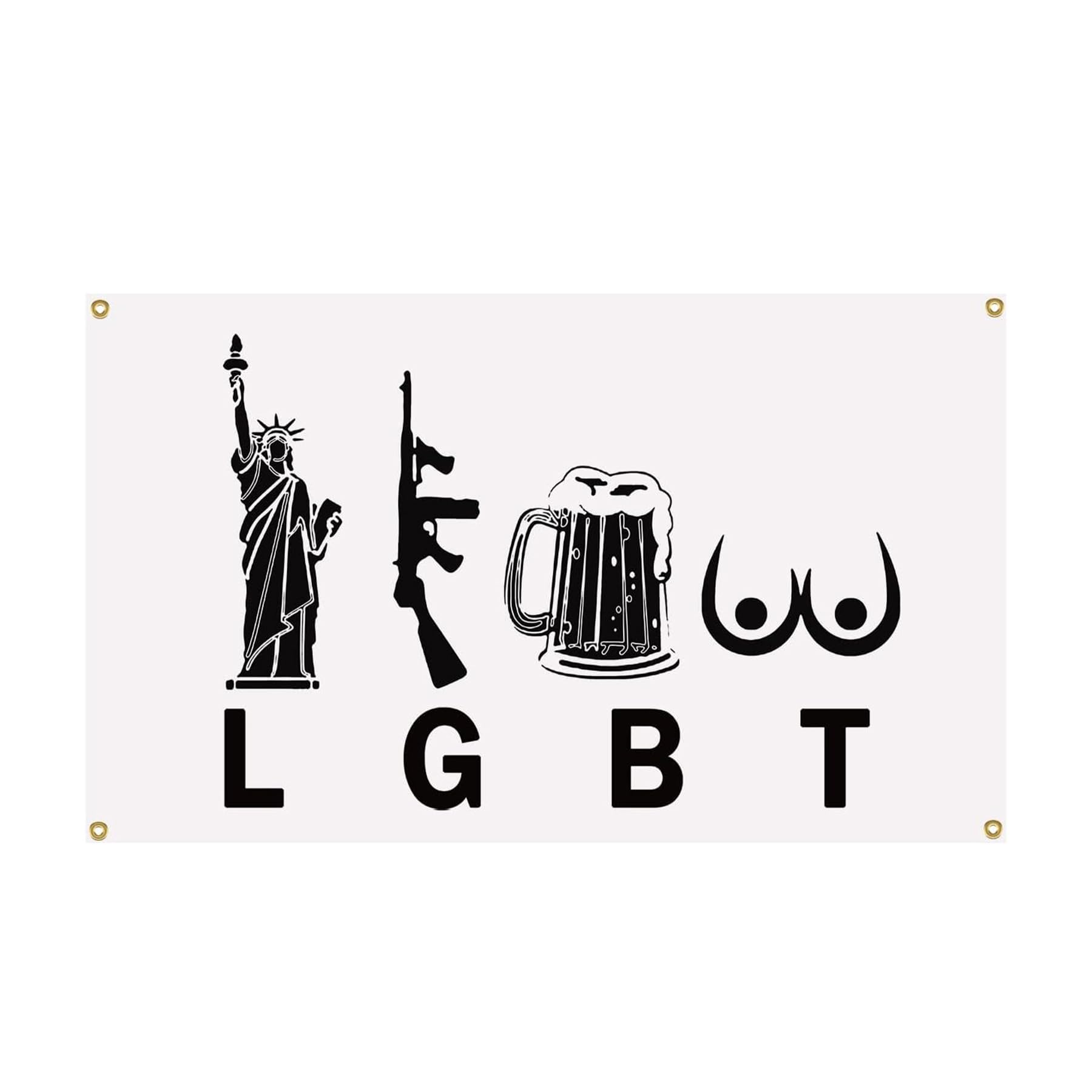 Pride Flag - 90x150cm Pride Accessories, Gay Flag, Rainbow Flag, Gay Pride Flag, Progress Pride Flag, Gay Pride Accessories, Lgbt Flag With Four Brass Grommets Suitable for Indoor Outdoor Decorations