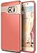 Galaxy S6 Edge Plus Case, Caseology [Wavelength Series] Slim Dual Layer Protective Textured Grip Corner Cushion Design for Samsung Galaxy S6 Edge Plus - Coral Pink