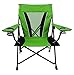 Kijaro XXL Dual Lock Portable Camping Chair - Supports Up To 400lbs - Enjoy the Outdoors in a Versatile Folding Chair, Sports Chair, Outdoor Chair & Lawn Chair – Ireland Green