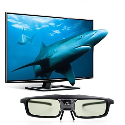 JGmax New Lightweight Rechargeable Shutter Glasses for 3d Dlp-link Projectors, Tv and Hdtv - Acer, Benq, Viewsonic, Optoma, Sharp, Nvdia, Sony, Lg, Samsung, Vivitek
