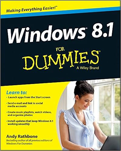 Amazon Com Windows 8 1 For Dummies Ebook Rathbone Andy Books
