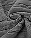 NTBAY 100% Cotton Cable Knit Throw Blanket Super Soft Warm Multi Color(51