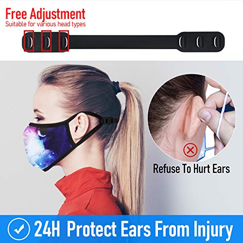 3ply Proper Tanjali Cloth Face Maks for Women and Men Washable Reusable-Adjustable Adult Cloth Maks with Nose Wire…