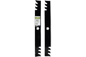 MaxPower 561739X (2) Blade Set for 46" Cut AYP, Poulan, Husqvarna, and Craftsman Replaces OEM # 403107, 532403107, and 532403