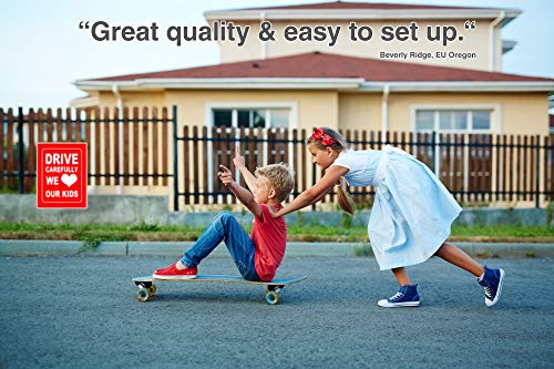 image for Accelerated Intelligence Inc. Drive Carefully We Love Our Kids Yard Si