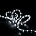 WYZworks 10', 25', 50', 100', 150', 300' ft (100' feet) Cool White LED Rope Lights - Flexible 2 Wire Accent Holiday Christmas Party Decoration Lighting