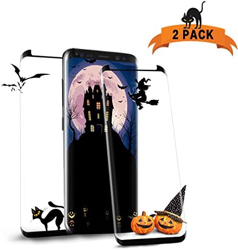 Pasnity Screen Protector for Galaxy S8, 2-Pack Tempered Glass [Case Friendly] 3D Curved Edge Ultra Clear 9H Hardness, [No Bubbles] [Scratch] [Anti Fingerprint], Easy to install for S8 (S8 2-Pack)