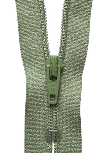 YKK 04015211 Spiralreißverschluss, Metall Nylon, Nein 211 Willow, 15 cm Length