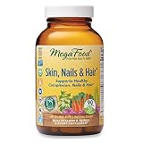 MegaFood - Skin, Nails & Hair, Promote Clear & Radiant Skin Plus Healthy Hair, 90 Tablets (FFP)
