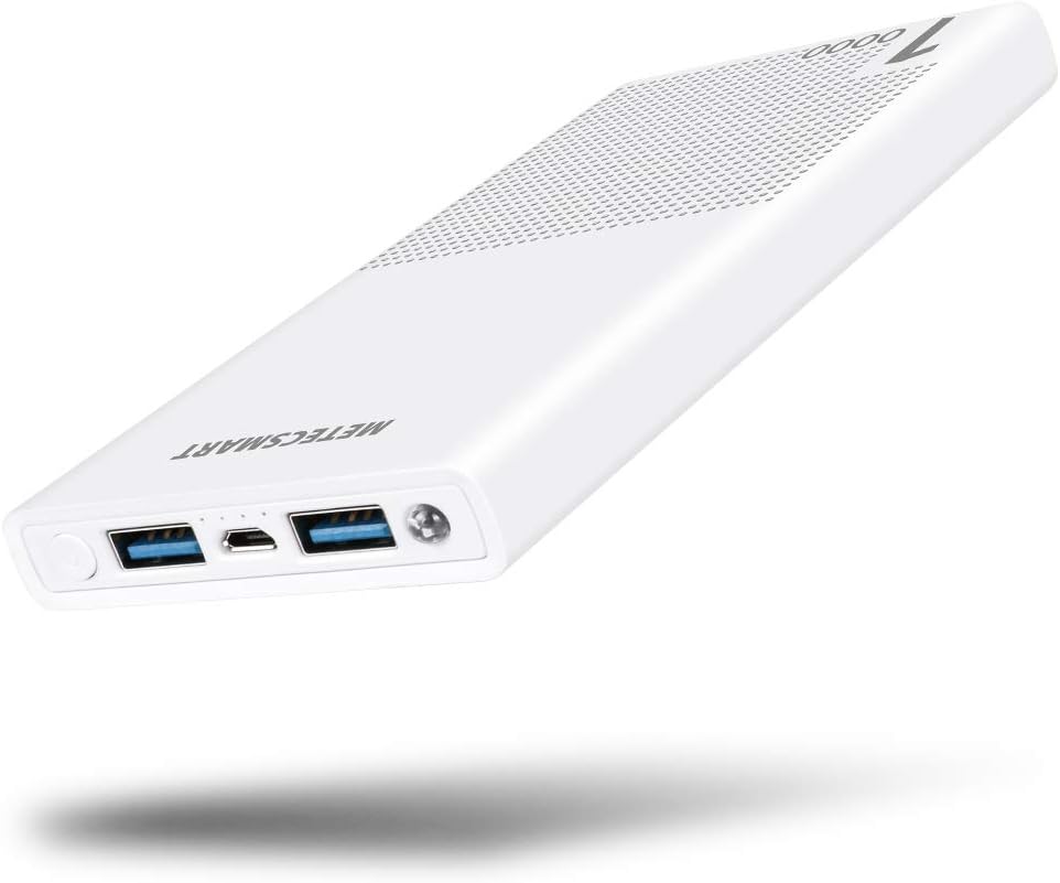 Fast Charging Portable Battery Charger USB Power Bank 10000mAh Battery Pack for Travel, Slim External Portable Phone Charger Usb C Cargador Portatil for Cell Phones iPhone Android