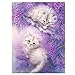 Diamond Painting,Caopixx Cute Animal 5D Embroidery DIY Cross Stitch Paintings Rhinestone Arts Wall Decor (AA(30x25cm))