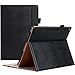 ProCase Google Pixel C Case, Leather Stand Folio Case Cover for 2015 Google Pixel C Tablet 10.2 inch, with Multiple Viewing Angles, auto Sleep/Wake, Document Card Pocket (Black)