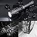 LED Tactical USB Rechargeable 18650 Waterproof High Lumens XM L2 Big Flashlight Portable Military Zoomable Aluminum Torch For Emergency Outdoor Camping Hiking - Battery Charger Cable Gift Box Included