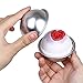 SEILANC Bath Bomb Mold, Metal Bath Bomb Mold Set, 12 Pcs 3 Sizes with Baking Stickers, Large & Small Bath Bomb Molds, DIY Metal Bath Bomb Mold Fits for Crafting Your Bath Homemade