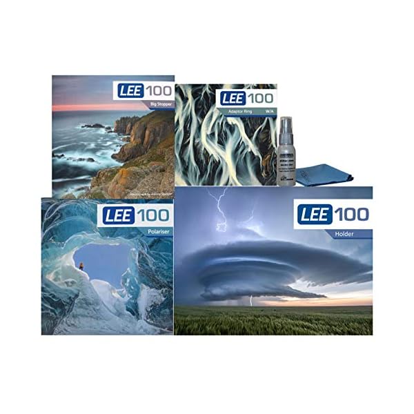 LEE Filters LEE100 82 mm Special Edition Big Stopper Kit – LEE100 Halterung, LEE100 Polarizer, 100 mm großer Stopper und…