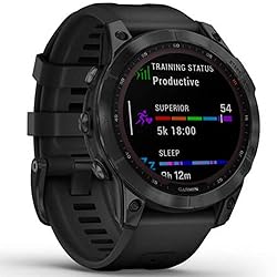 Garmin 010-02541-00 Fenix 7X Solar Smartwatch