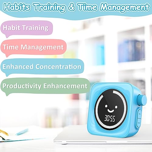 Visual Timer for Kids, 99 Minute Digital Cute Kids Visual Timer Classroom Timer for