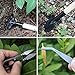 Pancellent 12 in 1 Soil Ph Meter (3-in-1 Moisture Sensor/Sunlight/pH,9pcs Bonsai Tools) Include Pruner, Fold Scissors, Mini Rake, Bud & Leaf Trimmer Set by