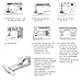 NGOSEW Invisible Zipper Foot #4126870-45 fits Viking Group 1,2,3,4,5,6,7