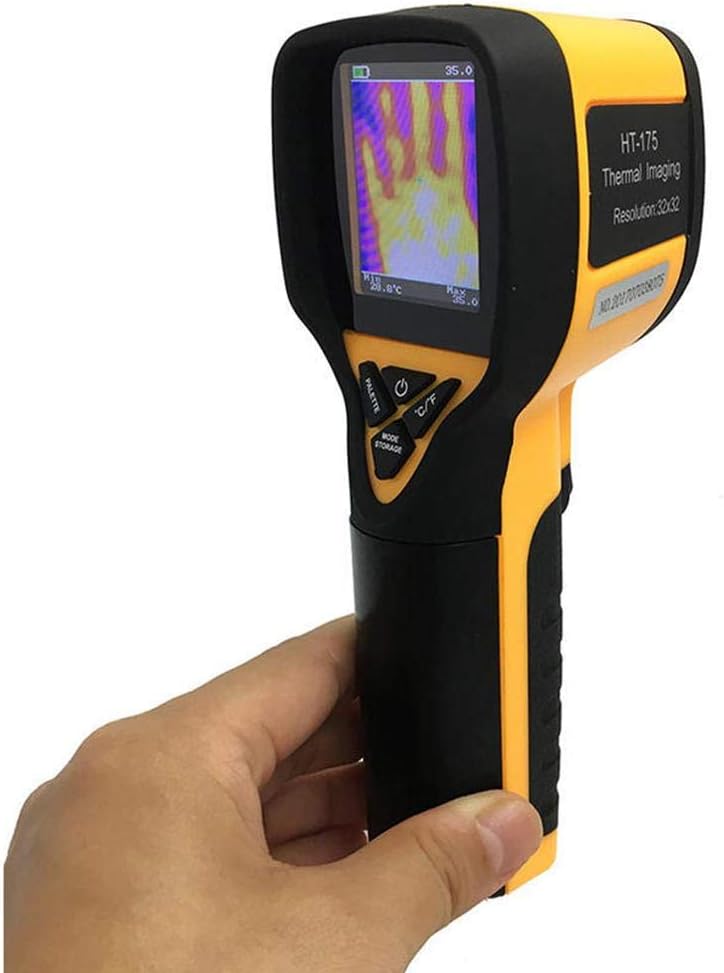 Handheld Infrared Thermal Imager HT-175 Color Camera Imager Imaging Camera IR Infrared Thermometer Screen Digital Infrared Thermal Imager Digital Thermal