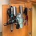 Spectrum Diversified Shapes Hair Styling Station, Over the Cabinet Door, Satin Nickel
