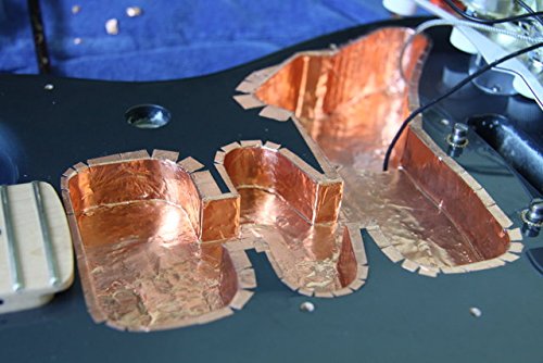 Copper Foil Shielding Tape 6' x 2" - Guitar EMI Reduction - Single Sided Conductive Adhesive - Thumbnail 4