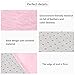 SUNBA YOUTH Pink Hexagon Pad Coral Soft Mat Rug Carpet for Kids Play Tent Playhouse (Thickness 1.2CM)