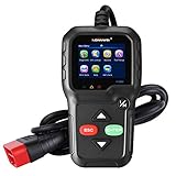 KW680 OBD2 Scanner Car Code Reader Scan Tool Full OBDII EOBD Functions Car Scan Tool Vehicle Engine with O2 Sensor Test and On Board Monitor Test-Black