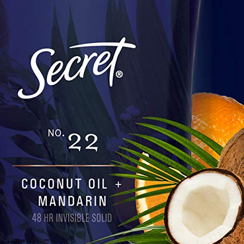 Secret Antiperspirant Deodorant for Women With Pure Essential Oils