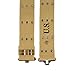 OLEADER WW2 U.S. M1936 Pistol Belt for Gun Holster Magazine Pouch Khaki