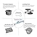 Neodrain 24-Inch Linear Shower Drain- with 2-in-1 Flat & Tile Insert Cover, Brushed 304 Stainless Steel Rectangle Shower Floor Drain,Floor Shower Drain