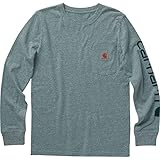 Carhartt Boys' Knit Long Sleeve Crewneck