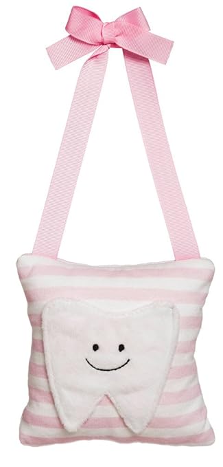 Amazon Com B Boutique Pink Tooth Fairy Pillow Door Hanger Baby