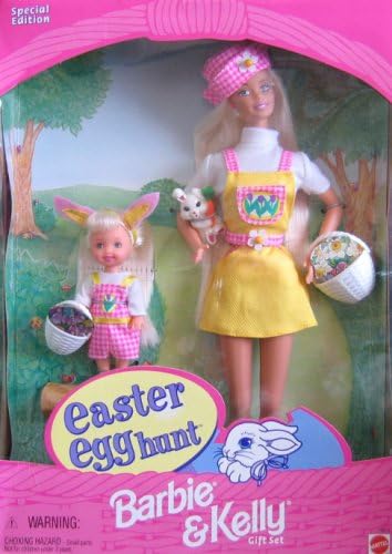 easter egg hunt barbie and kelly