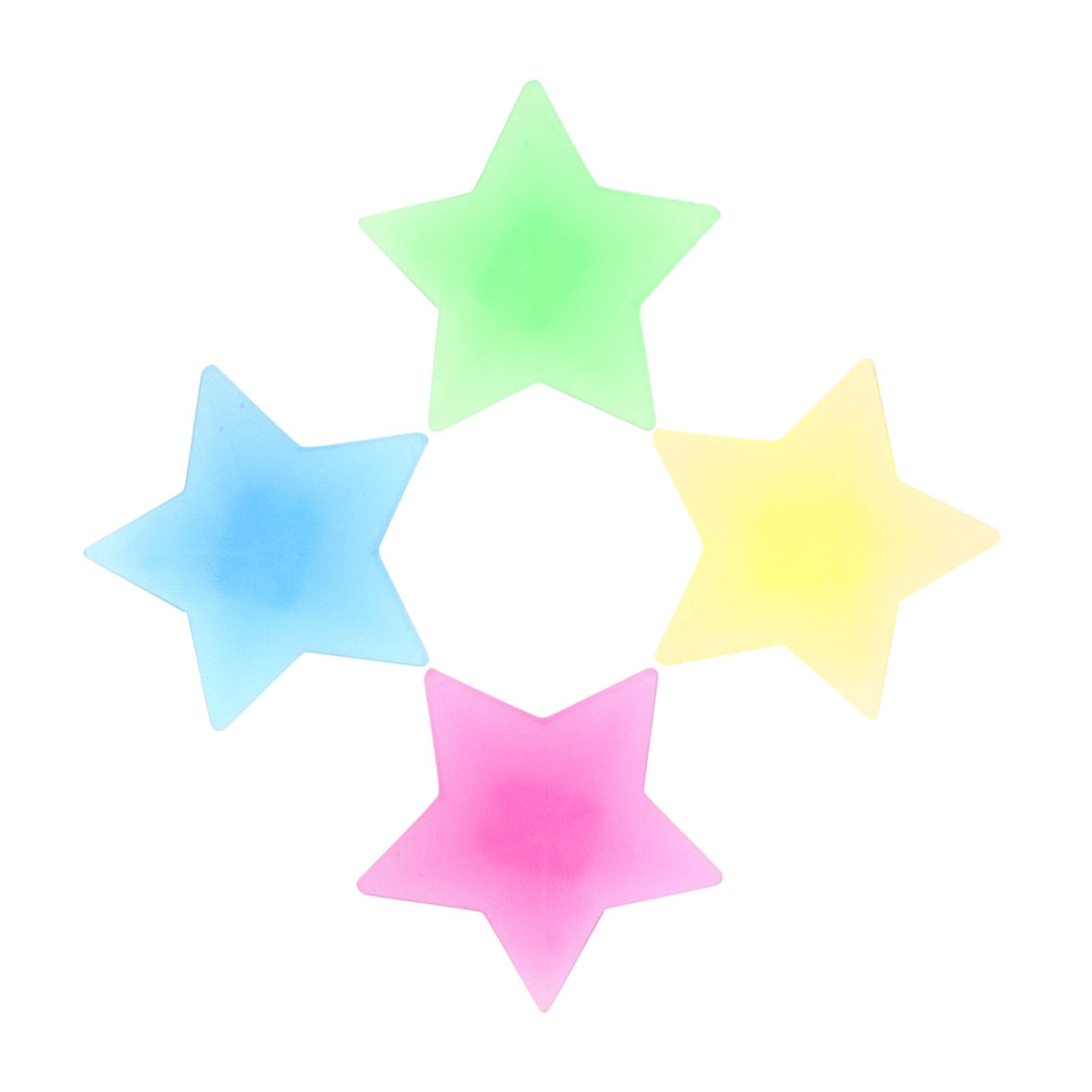 Bike Spoke Bead, Colored Children Plastic Bike Wheel Spoke Bead Clips Bicycle Spokey Decoration(36PCS Star Beads)