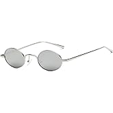 FEISEDY Vintage Small Round Sunglasses Retro Slender Metal Frame Candy Colors B2422