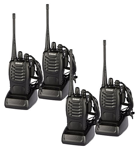 Galwad 4pcs GW-888S Walkie Talkie with Built in LED Torch (Pack of 4) - Thumbnail 7