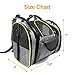 BEELIKE Cat Carrier Backpack Small Pet Backpack Carrier for Bunny Guinea Pig Chinchilla Ferret Lizard Hamster Hedgehog
