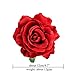 inSowni 16 Pack Big Rose Flower Hair Clips Brooch Pins Accessories for Women Girl Bridal (16PCS S1)