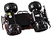 RC Monster Truck Remote Control 1:20 Scale Electric Vehicle Off-Road Race Car With Oversize Tires Radio SUV RTR Beast Buggy Great Toy Gift For Boys Children (Orange)