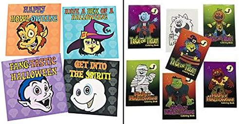 Cool Ghoulz Notepads (12) and Coloring Books (12)