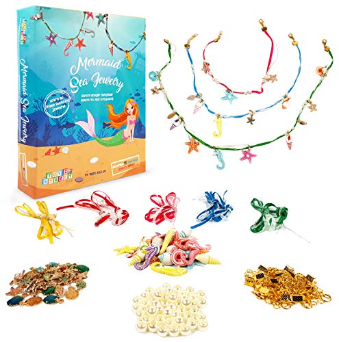 2 Mermaid+Jewelry+Making+Kit+Kids