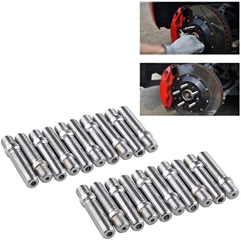 RACPLUS 20Pcs M12x1.5 Extended Wheel Stud Conversion