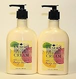 2 Lemon Pomegranate Cream Body Lotion 8 Oz Each (Set of Two)