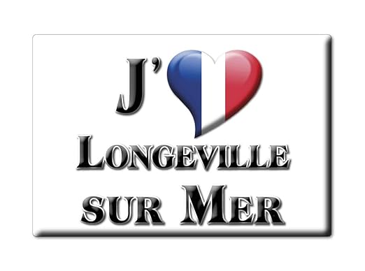 Enjoymagnets LONGEVILLE Sur MER Souvenir IMANES DE Nevera Reino ...